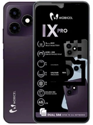 Capture d’écran sur Mobicel IX Pro