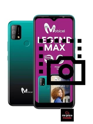 Capture d’écran sur Mobicel Legend Max