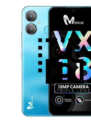 Capture d’écran sur Mobicel VX18