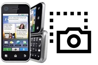 Capture d’écran sur Motorola BACKFLIP