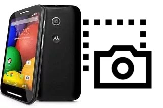 Capture d’écran sur Motorola Moto E Dual SIM