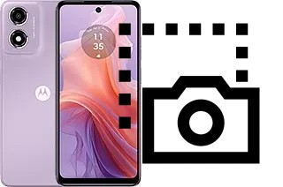 Capture d’écran sur Motorola Moto E14