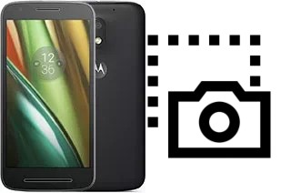Capture d’écran sur Motorola Moto E3