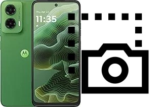 Capture d’écran sur Motorola Moto G35