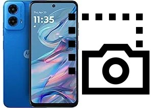 Capture d’écran sur Motorola Moto G45