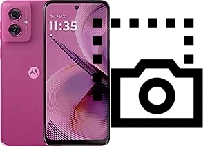 Capture d’écran sur Motorola Moto G55