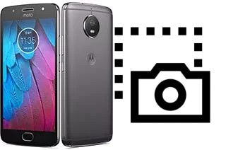 Capture d’écran sur Motorola Moto G5S