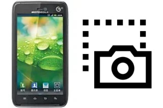 Capture d’écran sur Motorola MT917