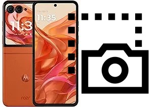 Capture d’écran sur Motorola razr 2024