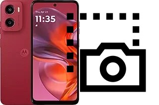Capture d’écran sur Motorola Moto G05