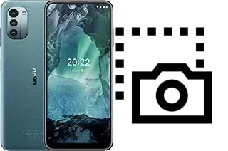 Capture d’écran sur Nokia G11