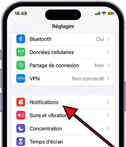 Notifications iOS