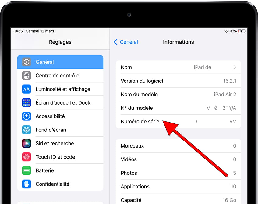 IMEI iPad