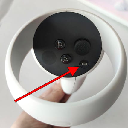 Bouton contrôleur droit Oculus