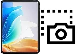 Capture d’écran sur Oppo Pad Air2