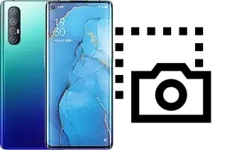 Capture d’écran sur Oppo Reno3 Pro