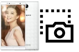 Capture d’écran sur Oppo U3