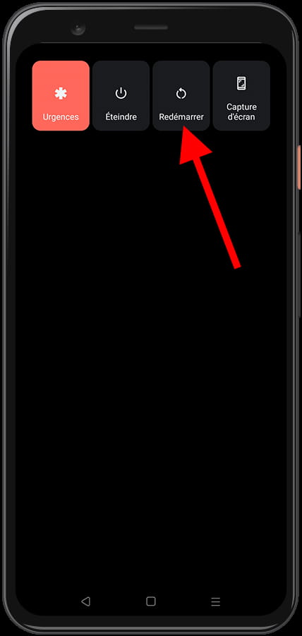 RedémarrerAndroid