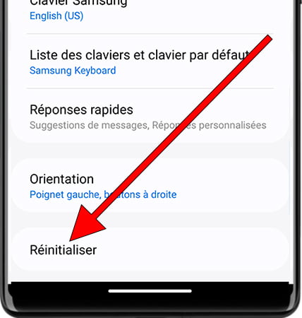 Réinitialiser la Galaxy Watch