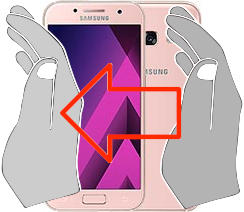 Capture d’écran sur Samsung Galaxy A3 (2017)