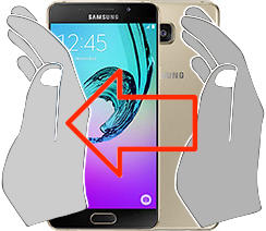 Capture d’écran sur Samsung Galaxy A5 (2016)