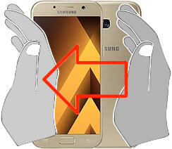 Capture d’écran sur Samsung Galaxy A5 (2017)