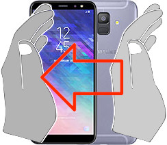Capture d’écran sur Samsung Galaxy A6 (2018)