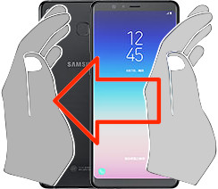 Capture d’écran sur Samsung Galaxy A8 Star (A9 Star)