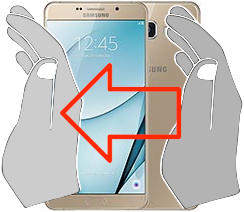 Capture d’écran sur Samsung Galaxy A9 (2016)