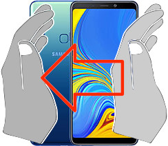 Capture d’écran sur Samsung Galaxy A9 (2018)