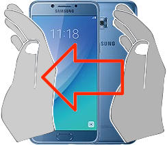 Capture d’écran sur Samsung Galaxy C5 Pro