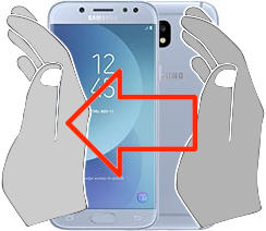 Capture d’écran sur Samsung Galaxy J5 (2017)