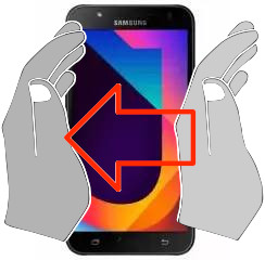 Capture d’écran sur Samsung Galaxy J7 Neo