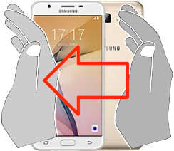 Capture d’écran sur Samsung Galaxy On7 (2016)