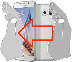 Capture d’écran sur Samsung Galaxy S6