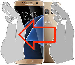 Capture d’écran sur Samsung Galaxy S7 edge (USA)
