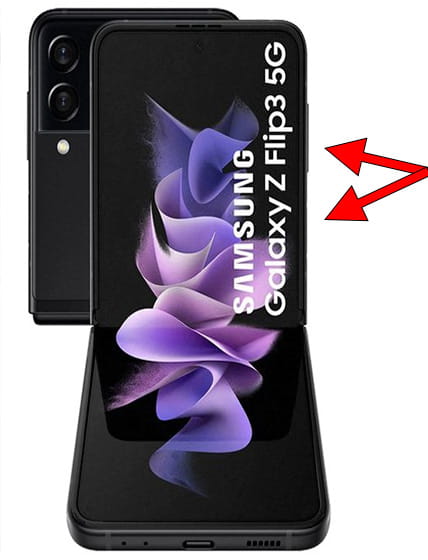 Capture d’écran sur Samsung Galaxy Z Flip 5G