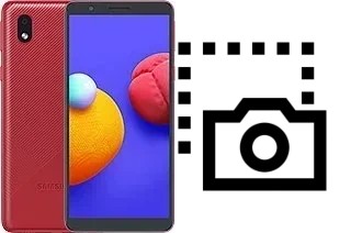 Capture d’écran sur Samsung Galaxy M01 Core