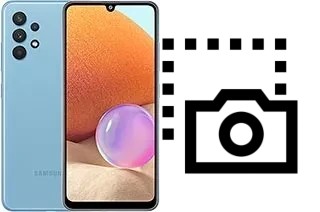 Capture d’écran sur Samsung Galaxy A32