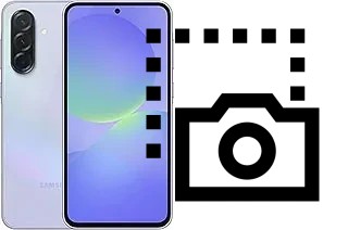 Capture d’écran sur Samsung Galaxy A36