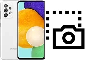 Capture d’écran sur Samsung Galaxy A52 5G