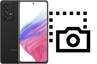 Capture d’écran sur Samsung Galaxy A53 5G