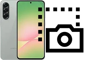 Capture d’écran sur Samsung Galaxy A56