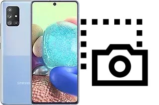 Capture d’écran sur Samsung Galaxy A Quantum