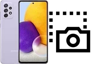 Capture d’écran sur Samsung Galaxy A72 5G
