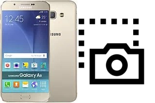 Capture d’écran sur Samsung Galaxy A8 (SCV32)