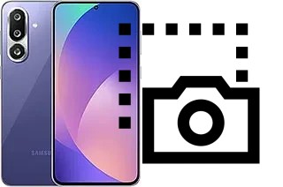 Capture d’écran sur Samsung Galaxy F56