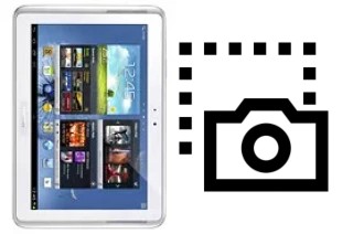 Capture d’écran sur Samsung Galaxy Note 10.1 N8010
