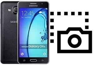 Capture d’écran sur Samsung Galaxy On5 Pro