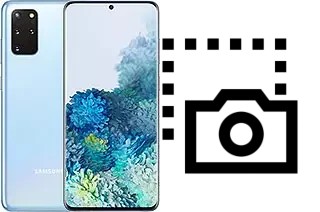 Capture d’écran sur Samsung Galaxy S20+ 5G